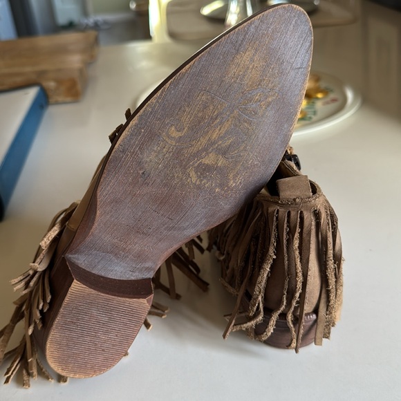 Free People fringe western booties - Picture 4 of 4